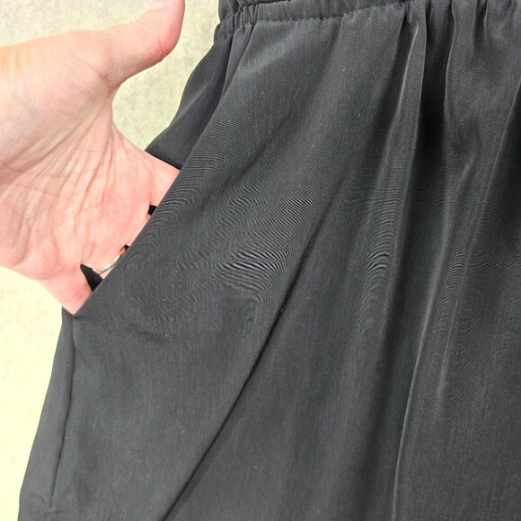 Pink Republic Womens Black Short-Sleeve Dress With Pockets Polyester Size M - Picture 3 of 8